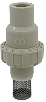 Fußventil mit saugkorb kugelrückschlagventil 20 25 32 40 50 63mm pvc rückschlagklappe Rückflussverhinderer rückschlagventil mit ansaugfilter (Innendurchmesser 50mm)