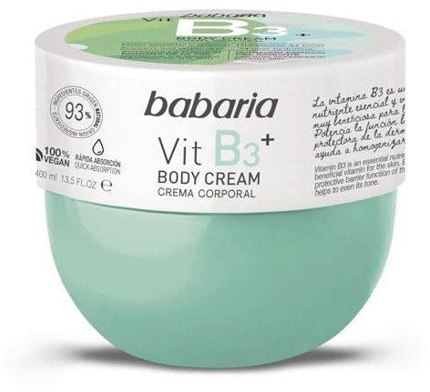 Body Cream Vitamina B3 400 Ml.