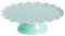 Expositor para pasteles – Bordes ondulados verde menta – 27,5 cm