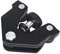 KASturbo Guía de rodillos para puertas correderas 7700312012 para Trafic 2000-2010 Bisagra inferior Opel Vivaro