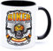 Biker werden nicht Grau Das ist Chrom Kaffee Tasse Becher mit Spruch Geburtstag Geschenk für Motorradfahrer Männer Artikel Idee Zubehör Ausrüstung Accessoires Herren Mann Motorrad Chopper zum 40 50 60