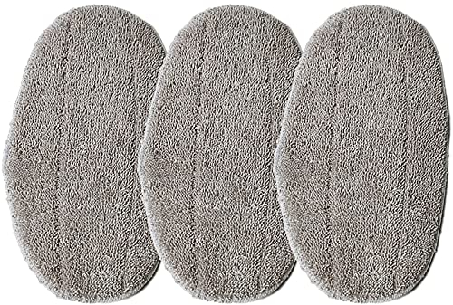 Odashen 3 Stück Wischmoppköpfe Pads für Leifheit CleanTenso Dampfreiniger Dampfbesen Wischbezug Ersatz