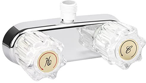 Wohnmobil-Duscharmatur, Wohnmobil-Duscharmatur, 10,2 cm, Duschventil-Umstell-Montageset, Badezimmer-Dusch-Mischventilsteuerung für Wohnmobil, Wohnmobil, Reise, Anhänger, Wohnmobil