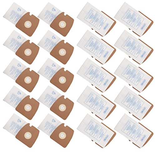 20Pcs Replacement for Eureka 3670 & 3680 MM Vacuum Bags,and Replacement Vacuum Bags Part # 60295, 60296, 60297