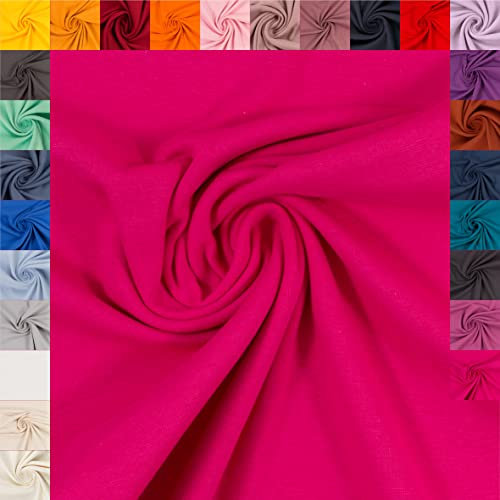 Swafing Heike Bündchenstoff Schlauchware - Coupon (pink, 0,5m) - 27