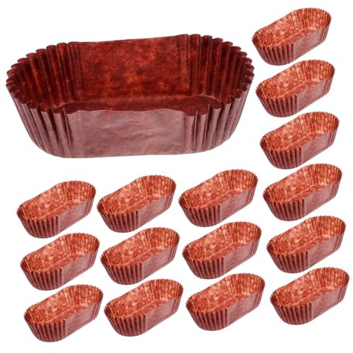 Housoutil Tazas Gigantes para Cupcakes Tazas para Muffins Moldes para Muffins Grandes Moldes para Hornear Revestimientos para Hornear Pan Moldes De Pan para Hornear Bote Niño Chocolate Bulto