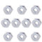 Luxuypon 10 unids M8 guía barras tuercas para Stihl MS 180 250 381 361 440 660 motosierra piezas