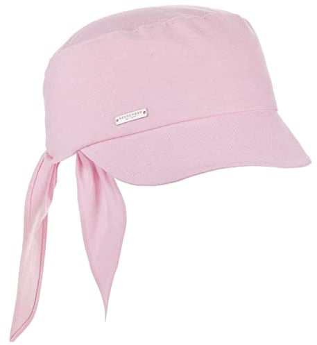 Seeberger Cotton Chambray Damencap Baumwollcap Schirmmütze Visor Sonnenvisor (One Size - rosa)