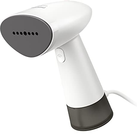 Philips Handheld Steamer 1000 Series, 35 sec. Heat-up Time, Lightweight & Compact Design, Heat Resistant Glove, 85 ml Water tank, White (STH1010/10)