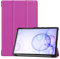 ZZOUGYY Tablet-Schutzhülle für Samsung Galaxy Tab S6 10.5 T860 T865 T867 (2019 Release), ultradünne Folio-Ständer Lederhülle für Galaxy Tab S6 2019 SM-T860 SM-T865 SM-T867 10,5 Zoll (KST-Lila)