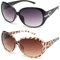 JM Klassisch Bifokale Lese Sonnenbrille für Damen Jahrgang Lesebrille Draussen UV-Schutz Schwarz + Schildkröte +1.5