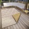 Hanse Home Pangli Outdoor Teppich Wetterfest – Wendeteppich Skandinavischer Boho Style Wasserfest Einfarbig Geometrisch 3D-Effekt für Garten, Balkon, Terrasse, Wohnzimmer – Ocker, 200x290cm