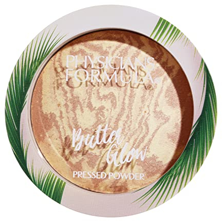 Physicians Formula Murumuru Butter Glow, Multi-Use Radiance-Boosting Pressed Powder Verrijkt met Murumuru-boter, Natuurlijke Finish, Doorschijnende Glow-tint