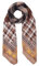 Foulard check Liu Jo better ECS cammello C24LJ33 2F3132 T0300 MARRONE