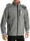 Lo.gas Herren Regenjacke wasserdicht mit Kapuze ，Regenmantel für Radfahren Regenmantel für Radfahren Laufen Windbreaker Allwetter Grau,XL