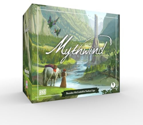 Board Game Circus Mythwind, Blau und Mehrfarbig