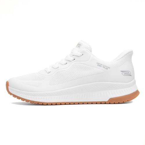 Skechers - Bobs Squad 4 Staple Look, Zapatillas Mujeres, White,