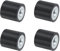 QUARKZMAN 4 Stück 15 x 15mm M5 Gummidämpfer, Multi-Typ-Gummipuffer,Schwingungsdämpfer für Motorraum und Luftkompressoren