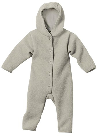 Disana 36110XX - Walk-Overall Wolle grau, Size/Größe:74/80 (6-12 Monate)