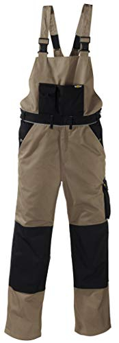 teXXor 2-in-1 Arbeitsbundhose Canvas 320 mit Cordura, verstärkt schwarz 52, 20-008330-52