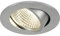 SLV NEW TRIA 68 I CS Downlight aluminium rund 3000K, Einbauleuchte, Einbauspot, Deckeneinbauleuchte, Spot, Deckenspot, Einbaustrahler, Deckenstrahler, Wohnzimmer, Badezimmer