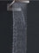 Gowe Luxus Nickel gebürstet Wasserfall Regen Dusche Kopf 55,9 cm Wand montiert Dusche Spritze