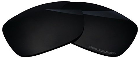 BlazerBuck Anti-salz Polarisierte Ersatzgläser für Oakley TwoFace OO9189 - Schwarz