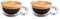 Judge Form Set of 2 Espresso Glass Coffee Cups with Handle, Hollow Vacuum Sealed, Hand Made, Heat Resistant, 75ml Espresso Cup