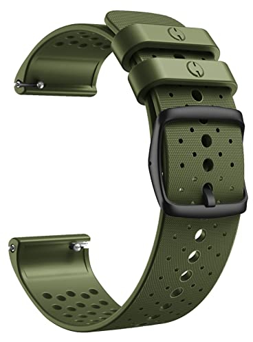 BRART Offizielles Sportarmband aus Silikon für Polar Vantage M Sport Smartwatch Ersatzarmband Armband Uhrenarmbänder Correa, For Polar Vantage M, Achat