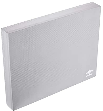 Umbro Balance Pad - Balance Kissen - Fördert Koordination, Kondition, Gleichgewicht und Stabilität - Rutschfest - 48 x 40 x 6CM - Weichschaum - Grau