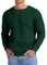 Sailwind Jumpers for Men UK Mens Crew Neck Sweater Casual Cable Knit Jumpers Classic Knitted Warm Pullover (Dark Green, 2XL)