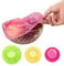 Bowl Covers Reusable - Plastic Bowl Covers Elastic Reusable Fresh Keeping Bags Food Plastic Wrap Elastic Bowl Covers Reusable Plastic Food Covers Stretch Elastic Food Storage Covers (60)