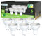 sailsco Energieklasse A GU10 LED Warmweiss Lampe,3.3W 600LM 2700K Warmweiß GU 10 Spot Energiesparlampe,83W Glühbirne Ersetzt,36 Grad Abstrahlwinkel G10 Leuchtmittel,Nicht Dimmbar LED Birne,6 Stück