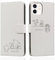 Butnyeoe for iPhone 12 Mini Phone Case, iPhone 13 Mini Wallet Case, Leather Magnetic Book Flip Protective Cover with Card Holder, Cute Cartoon Panda White
