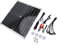 UTTASU Solarmodul-Set, 50 W, 12 V, Erhaltungsladegerät, Batterie-Wartung für Boot, Wohnmobil, Auto, LKW mit zwei USB-Anschlüssen, hohe Effizienz, flexibel, tragbar, Outdoor, Camping, Wandern