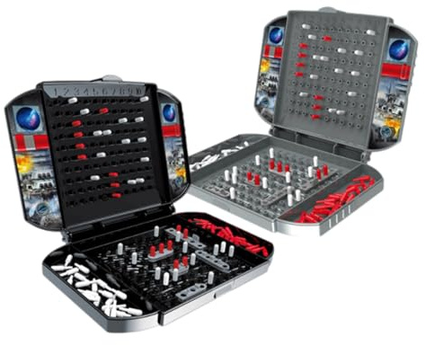 -Strategiespiel - Zwei Spieler Seekrieg Set, Pädagogisches Kinderspiel | Kritisches Denkspiel, Pannenverstärkung Spiel für Alter 7+ Verbessert Während der Familie Spielabend