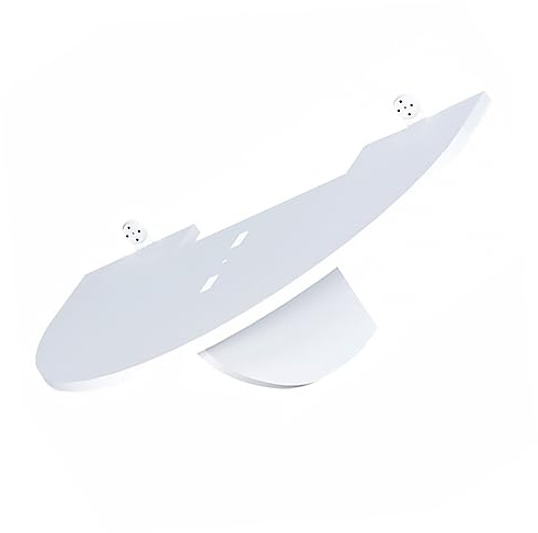 SEWACC Projector Stand for Home Hanging Shelf Wall Mounted Projector Display Shelf Storage Rack for Living Decor