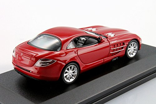 Minichamps 640037120 - Mercedes-Benz SLR McLaren Coupe, Maßstab: 1:64, rot