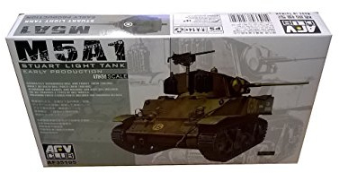 M5A1 Stuart Light Tank, Early Production - 1:35 Plastic Kit by AFV Club