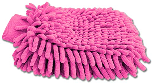 Waldhausen Bosque de Haley Guante De Limpieza De Microfibra, Rosa