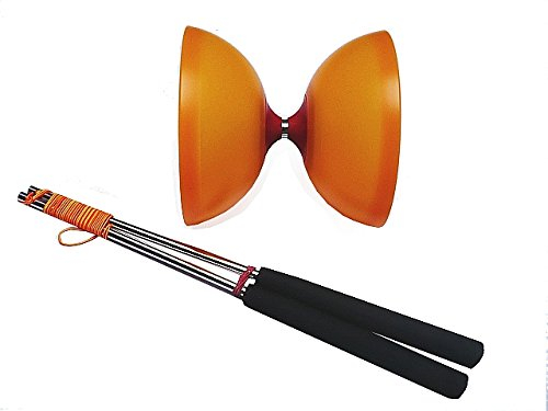 Henrys Vision Diabolo ORANGE mit ULK2 rot + Henrys Alusticks 325