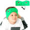 CozyPhones Kids Headphones. Comfy Headband Earphones, Light as Air and Great for Travel, Comes in Kid Friendly Animal and Anime Designs and Cute Colors like Green, Blue and Purple - GREEN FROG