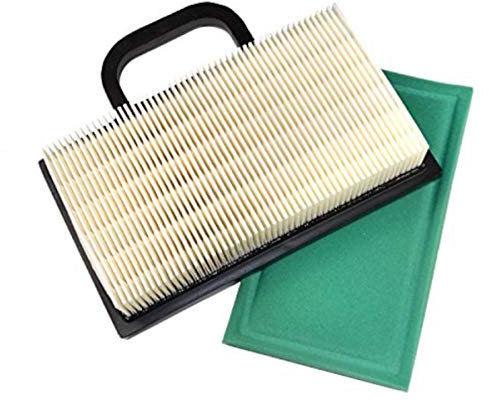 HQRP Luftfilter Kit (Patrone mit Vorreiniger) kompatibel mit John Deere LA135 LA120 LA130 LA140 LA145 LA150 X130R X135R X140 X155R X165 Rasentraktor