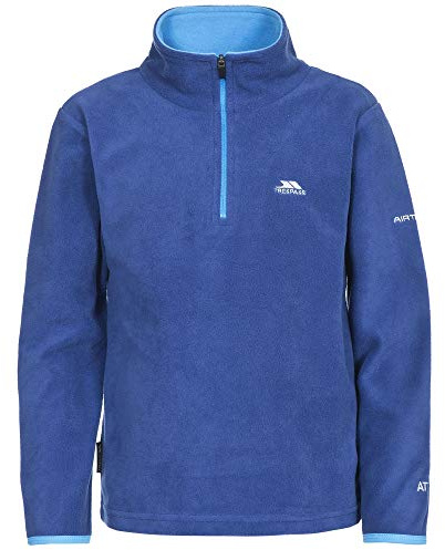 Trespass Childrens Boys Etto Half Zip Fleece Top (2/3 Years) (Blue)