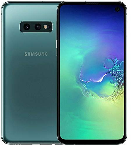 Samsung Galaxy S10e (128 Go, 6 Go de RAM) 5.8 AMOLED écran, États-Unis et Mondial 4G LTE Dual SIM GSM Usine Unlocked SM-G970F / DS (Prisme Vert, 128Go + 128Go MicroSD Bundle)