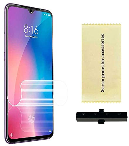 OcioDual Protector de Pantalla TPU Hidrogel para Xiaomi Mi 9 Flexible Membrana Protectora Cubierta Antiarañazos Rasguños