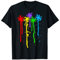 Karneval Kostüm Maler Faschingskostüm Farbkleckse bunt Farbe T-Shirt
