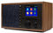 Grace Digital Mondo Elite Classic Smart Internet Radio Bluetooth Wi-Fi Qi-Wireless Fast Charger 7-Day Alarm – Microphone-Free (Walnut)