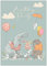 20 Eco Friendly Birthday Invitations for Children - Rabbit and Bear Party Edition