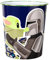 Star Wars Mandalorian Kids Childrens Waste Bucket Paper Bin Basket for Bedroom Study Desk Dustbin